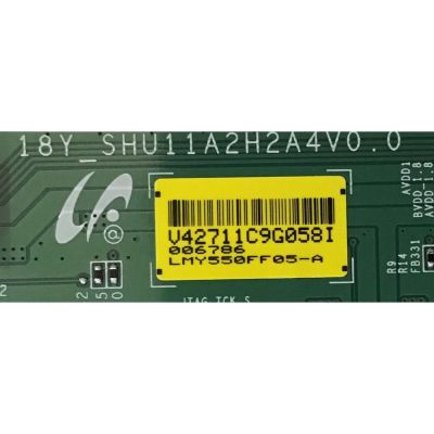 KIT DE TARJETAS PARA TV SONY 4K·UHD·HDR / MAIN A2229096A 600 / 1-984-326-21 / T-CON 42711C / 18Y_SHU11A2H2A4V0.0 / DRIVER A2228838A 596 / 1-984-278-11 / 173750111 / FUENTE 147471511 / 147471512 / APS-419 / 1-983-329-11 / YD9F055DND01 / MODELO XBR-55X950G - Imagen 5